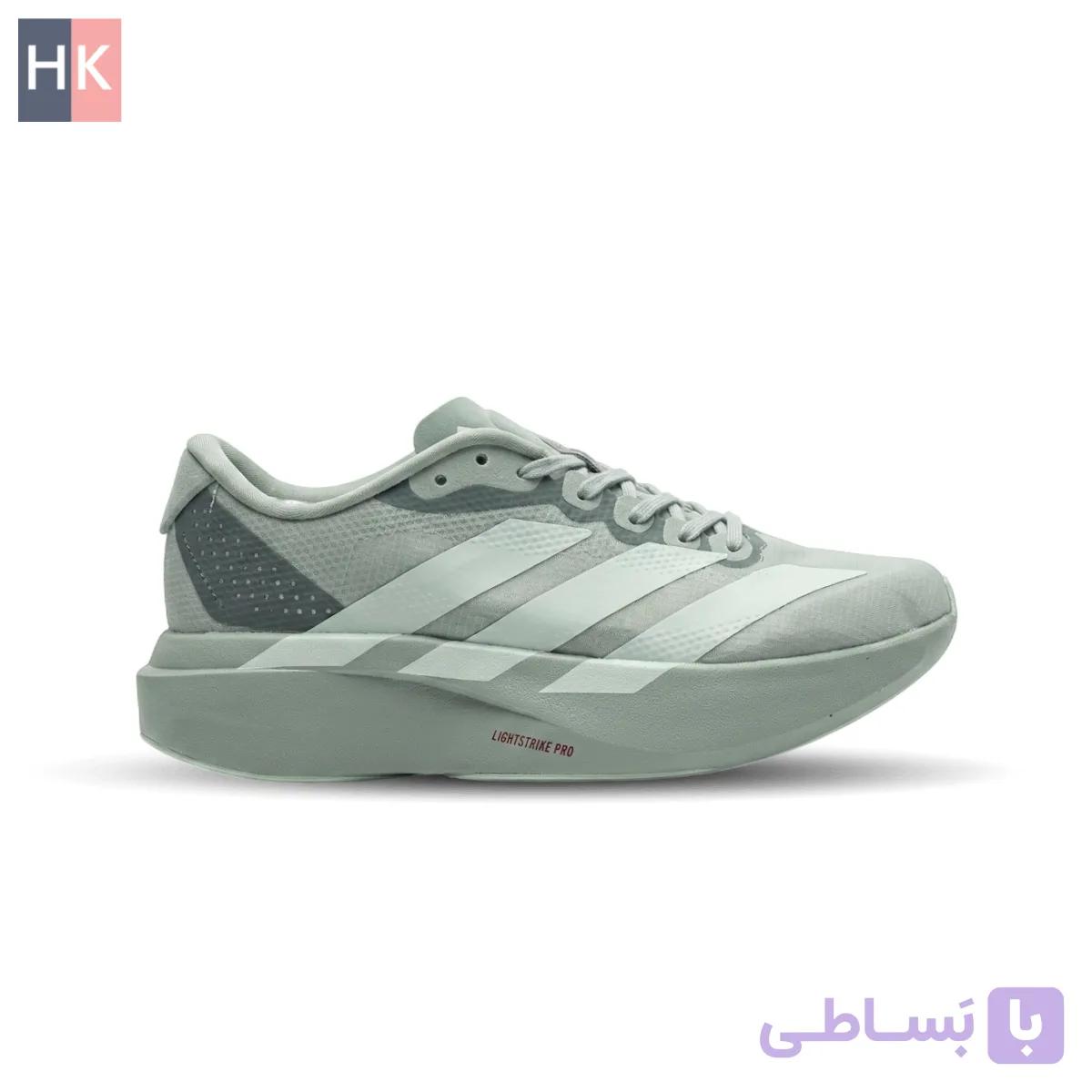 کتونی زنانه آدیداس آدیزیرو ایوو اس ال طوسی و سبز — تصویر 1