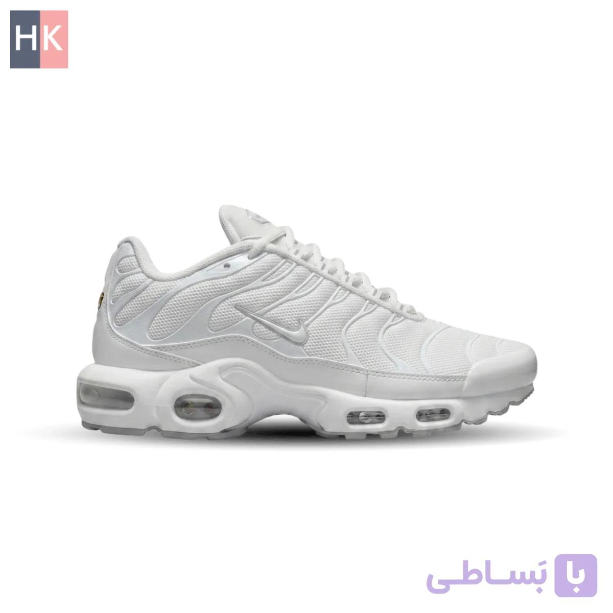 کتونی مردانه نایک ایرمکس پلاس تی ان سفید — تصویر 1