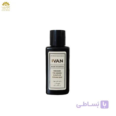 شامپو نرم‌ کننده هتلی ۳۰ گرم بلک ادیشن ایوان