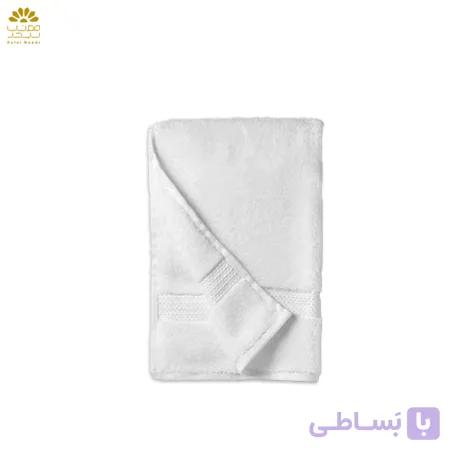 حوله زیرپایی هتلی سفید