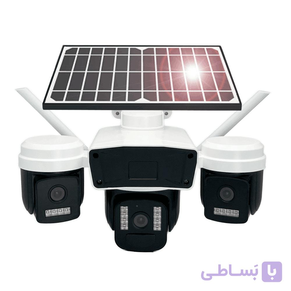 دوربین مینی اسپید دام سولار سیم کارتی سه لنز اوکم مدل O-Kam TL1 — تصویر 1