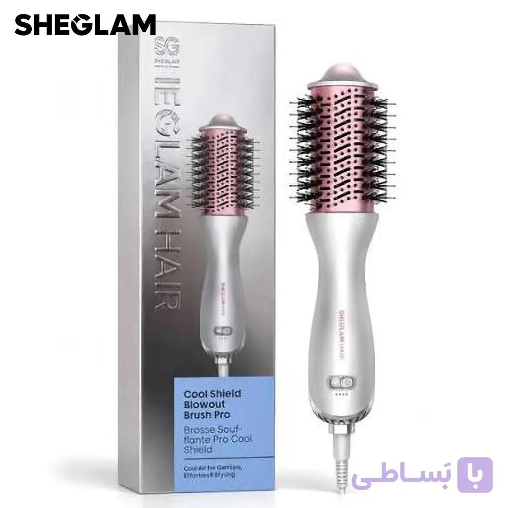 برس پیچ حرارتی باد سرد شیگلم Cool Shield Blowout Brush Pro