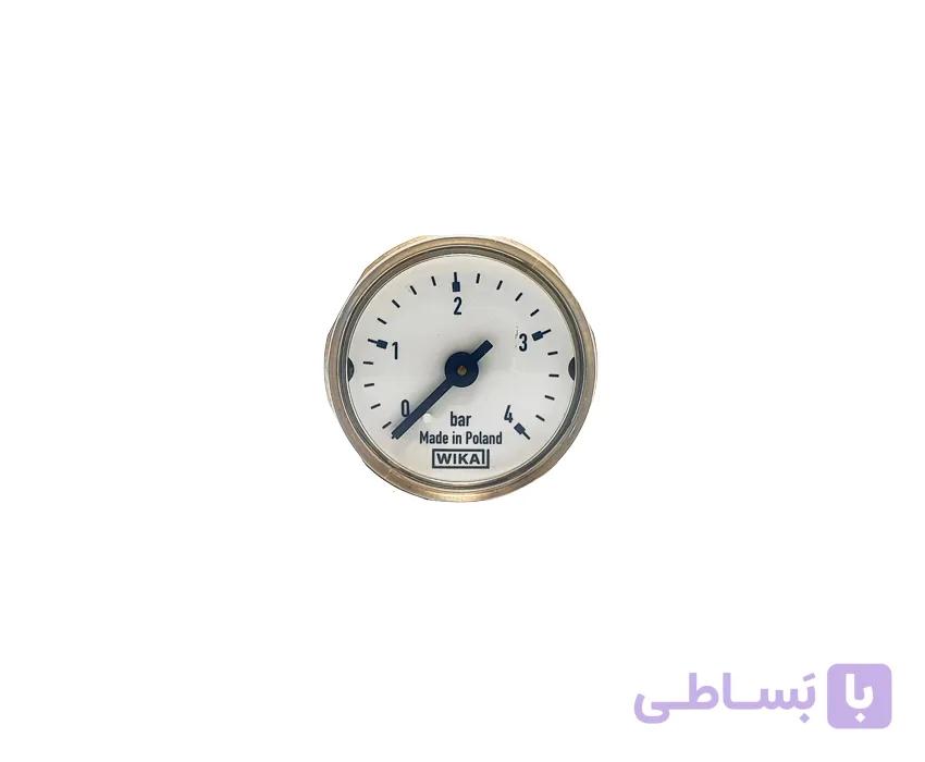 گیج فشار صفحه 2.7 سانت 6 بار خشک اتصال از پشت ویکا PG10-2.7-6 — تصویر 1
