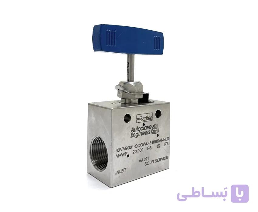 شير سوزني 9/16 اینچ 20000 Psi اتو کلاو پارکر مدل 30VM9001-SOGWO316 — تصویر 1