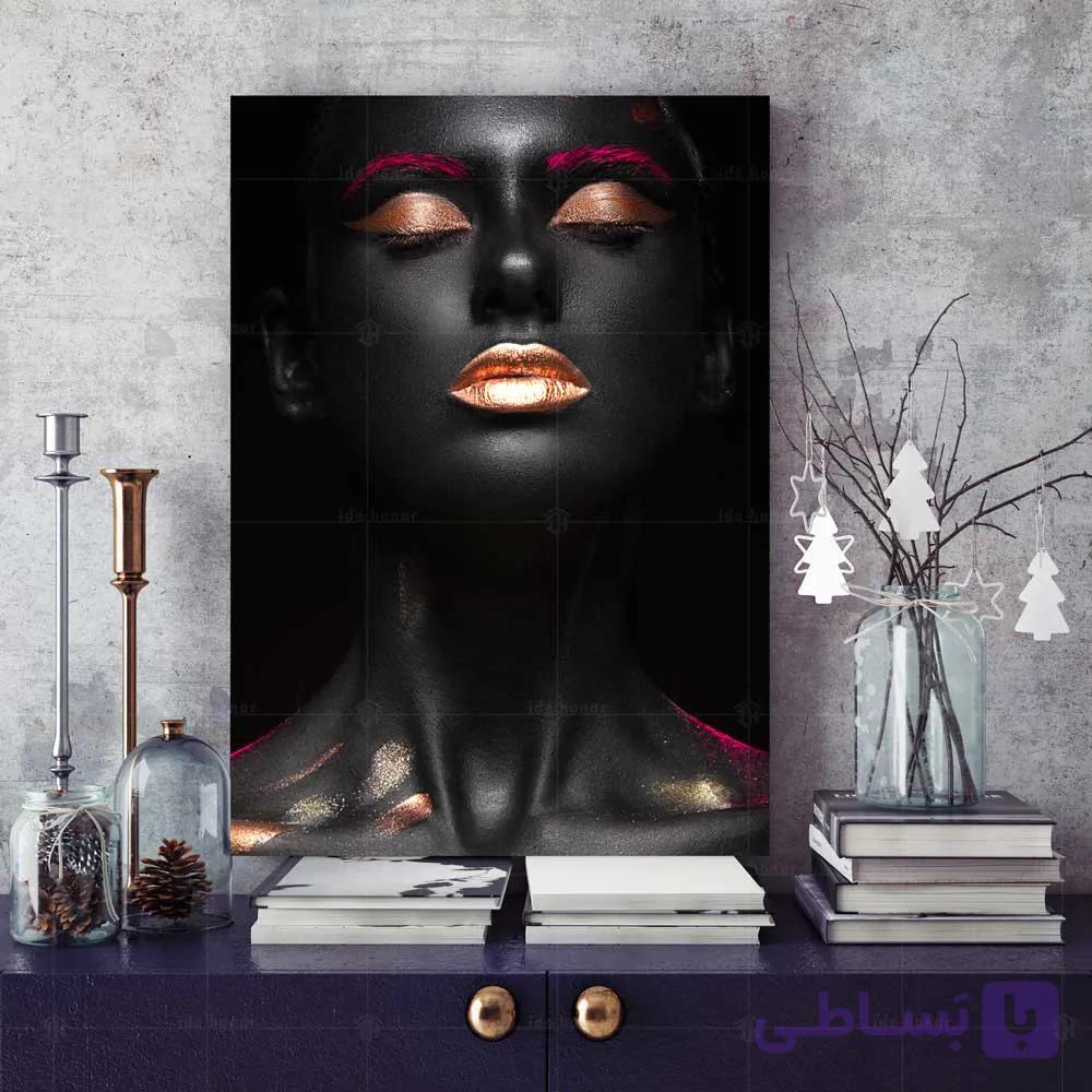 تابلو زن سیاه پوست — تصویر 1