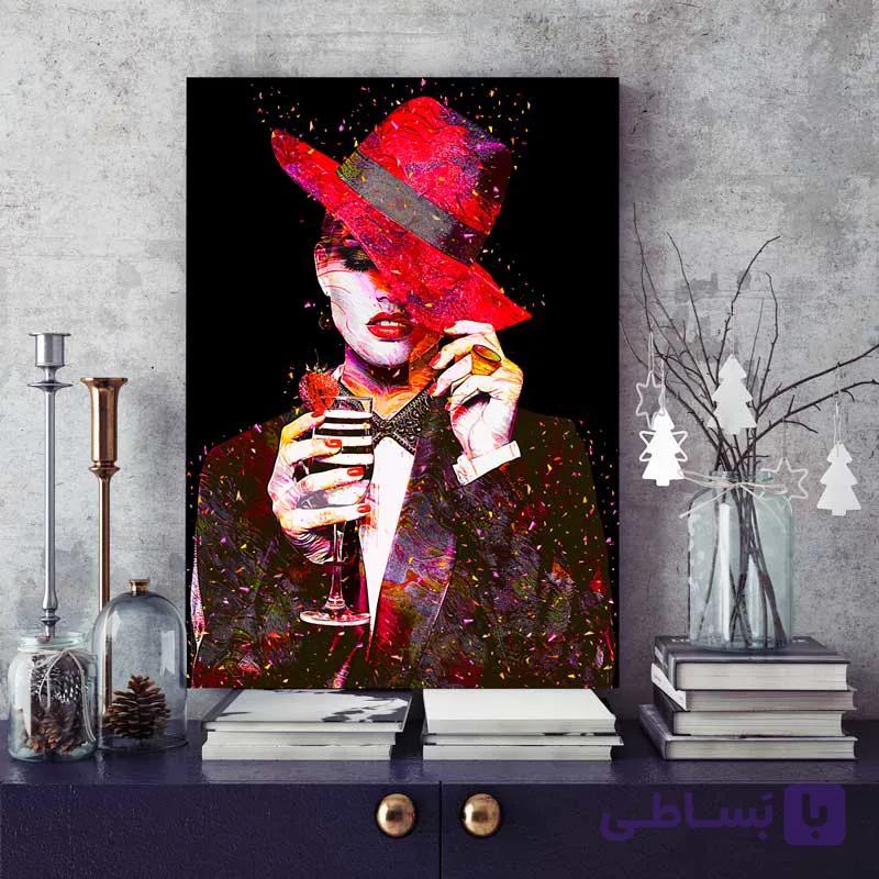 تابلو نقاشی مدل زن — تصویر 1