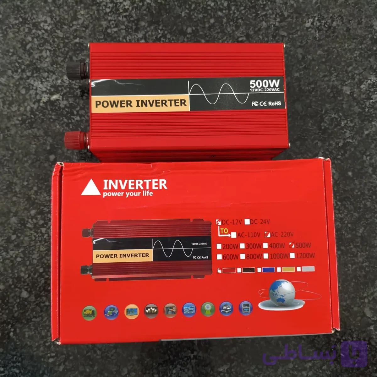 اینورتر مبدل برق 12 به 220 ولت 1000 وات مدل Power Inverter