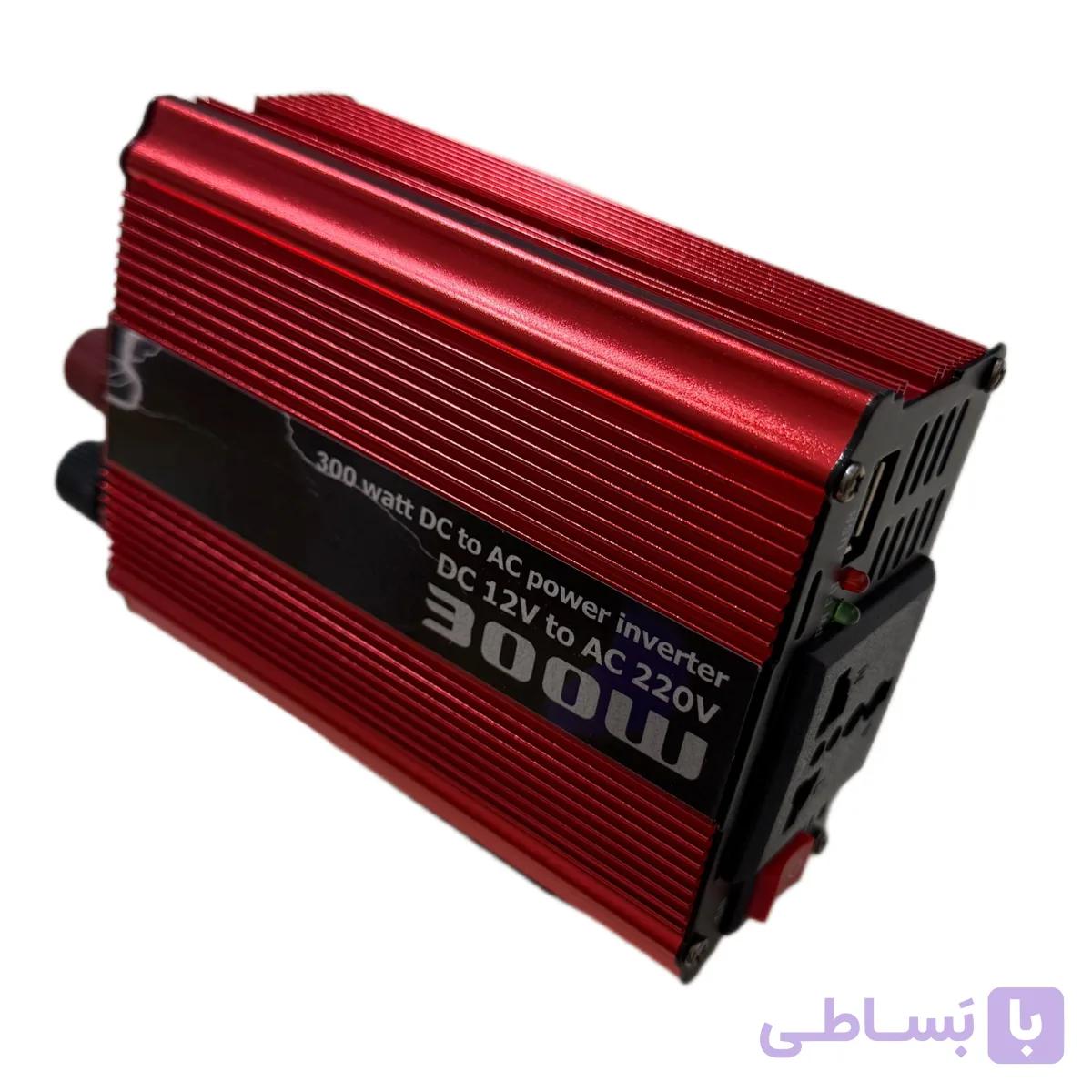 اینورتر 300 وات مبدل برق خودرو 12 به 220 ولت — تصویر 1
