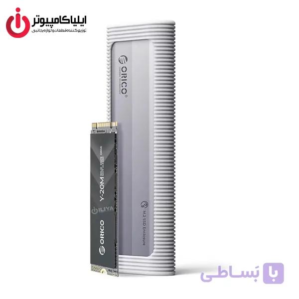 باکس هارد NVMe M.2 اوریکو مدل ORICO AXM2-G2-V1-GY — تصویر 1