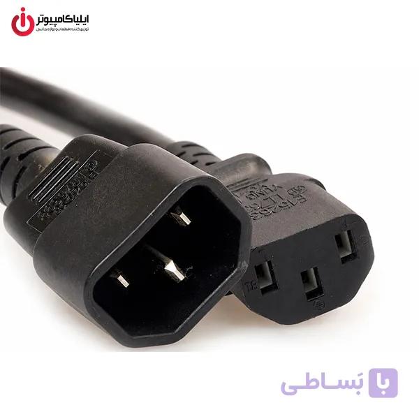 کابل برق بک تو بک بافو BAFO C13-C14 0.4m — تصویر 1