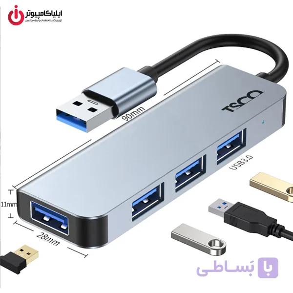 هاب USB تسکو مدل TSCO THU 1142 — تصویر 1