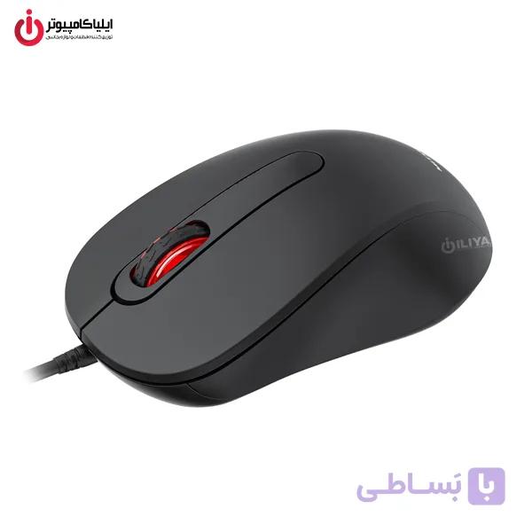 ماوس سیم‌دار میتسوشیدا مدل MITSUSHIDA KC-M1 — تصویر 1
