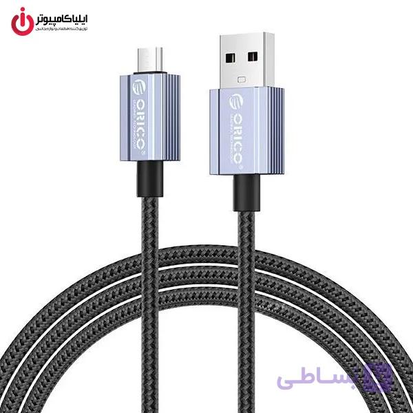 کابل شارژ Micro USB اوریکو مدل ORICO GQAM-10-BK-BP طول 1 متر — تصویر 1