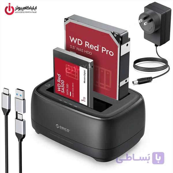 داک هارد دو جایگاه اوریکو مدل ORICO DD28C3-C — تصویر 1