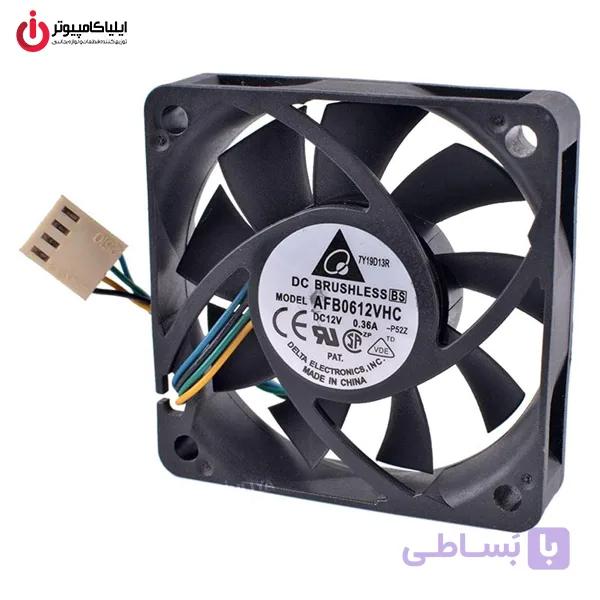 فن کیس بلبرینگی 6×6 دلتا مدل Delta AFB0612VHC 12V — تصویر 1