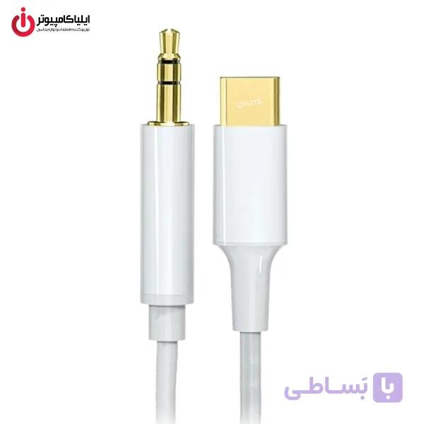 کابل تبدیل Type-C به جک 3.5 میلی‌ ‎متری کی نت پلاس مدل K-NET PLUS KP-CSC35MM — تصویر 1