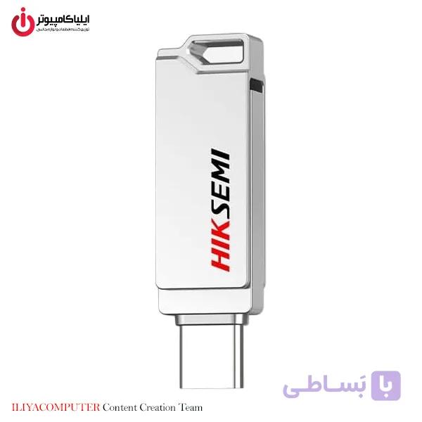 فلش مموری USB3.2 هایک‌سمی مدل HIKSEMI HS-USB-E327C-128G ظرفیت 128GB — تصویر 1