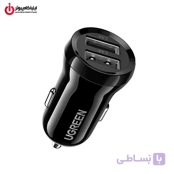 شارژر فندکی 24 وات یوگرین مدل UGREEN ED018-50875 — تصویر 1