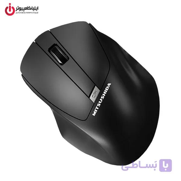 ماوس وایرلس میتسوشیدا مدل MITSUSHIDA KC-2054 — تصویر 1