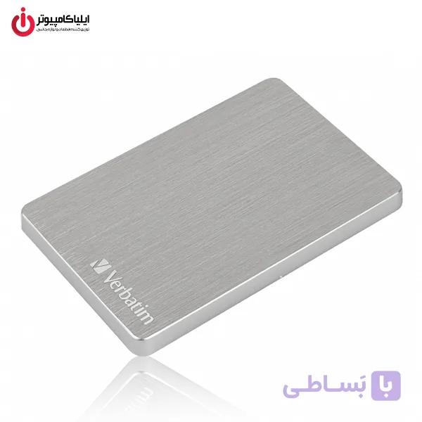 هارد اکسترنال ورباتیم مدل Store’n’Go ALU Slim 2TB — تصویر 1