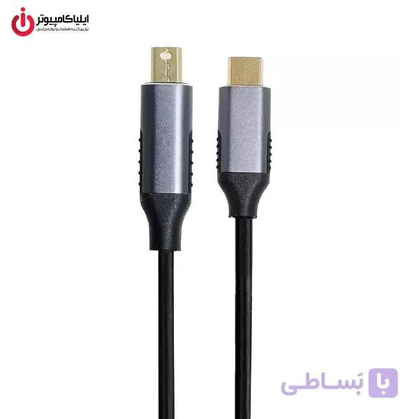 کابل تبدیل Type-C به Mini Display کی‌نت مدل K-NET K-CO10 — تصویر 1
