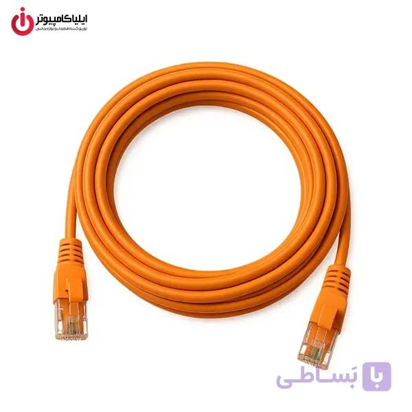کابل شبکه پچ کورد واصل VASEL Cat6 UTP 4M — تصویر 1
