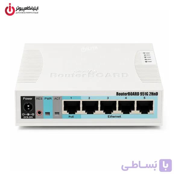 روتربرد میکروتیک مدل MikroTik RB951G-2HnD — تصویر 1