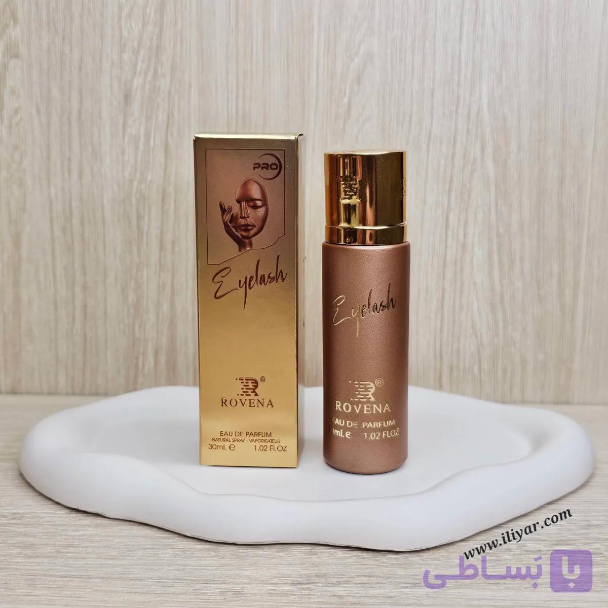 عطر ادکلن بیلی آیلیش طلایی زنانه Eyelash روونا – حجم 30 میل — تصویر 1