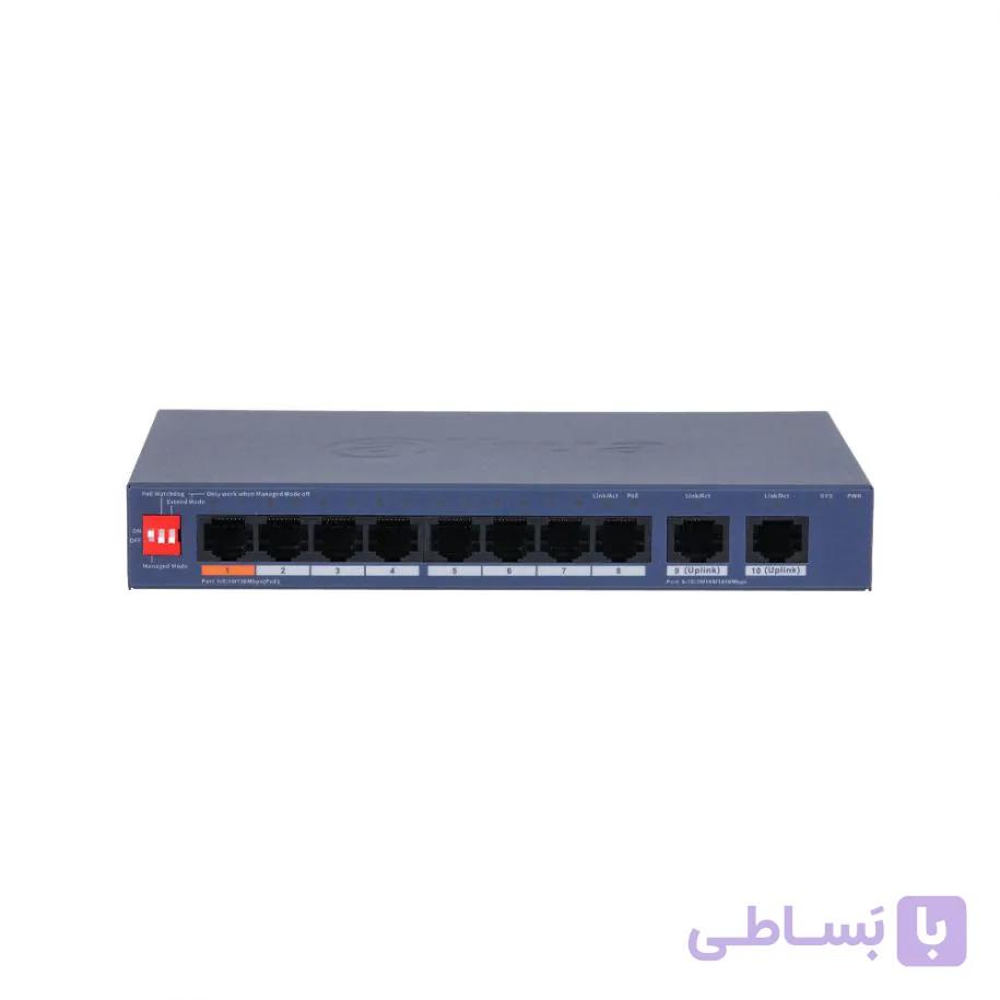 سوئیچ داهوا DH-CS4010-8ET2GT-60 راهکار بهینه برای پروژه‌های کوچک و متوسط
