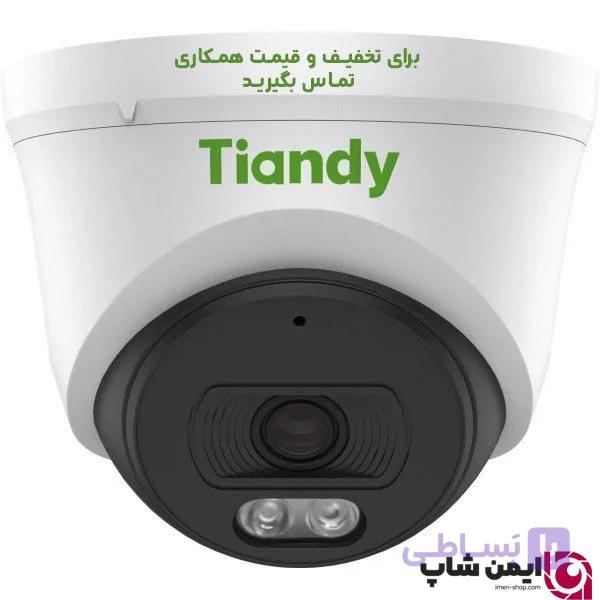 دوربین دام PoE تحت شبکه با میکروفون و دید در شب رنگی با کیفیت 4 مگاپیکسل Tiandy TC‑C34XN:(I3W/E/Y/2.8mm) — تصویر 1