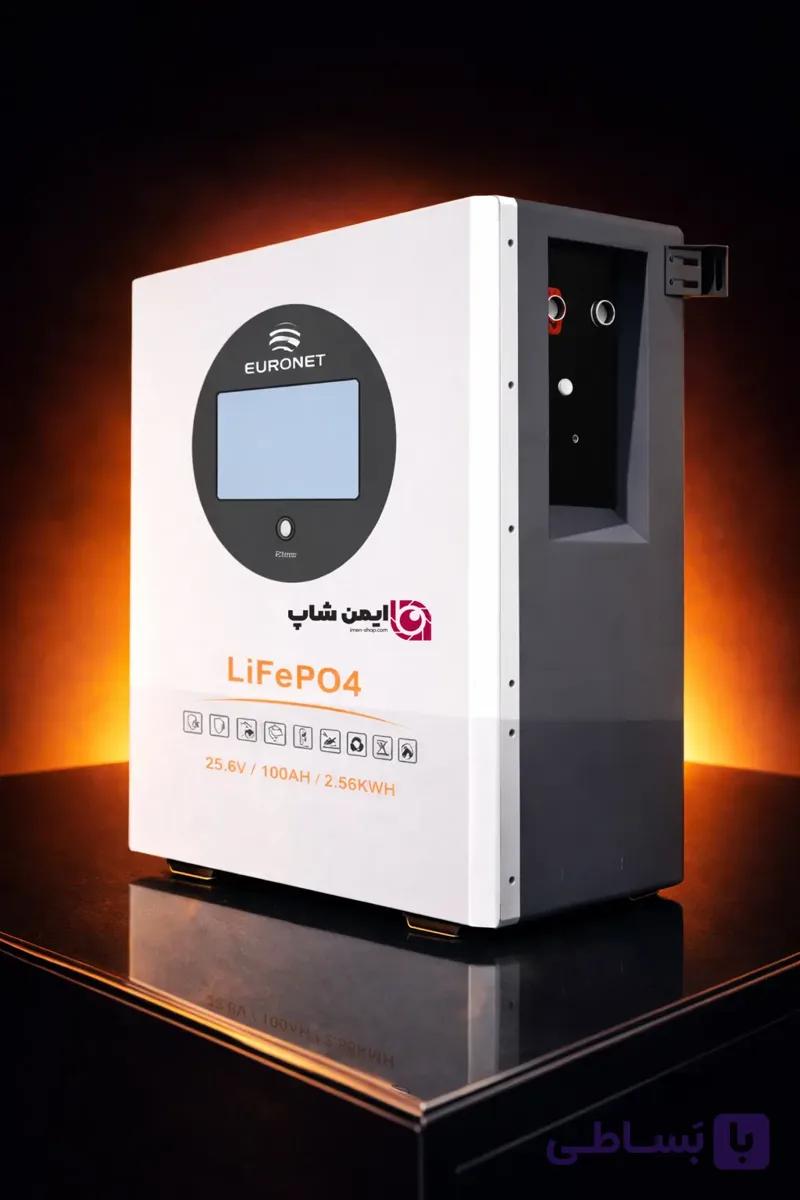 باتری لیتیومی یورو نت neo 25.6v 200ah