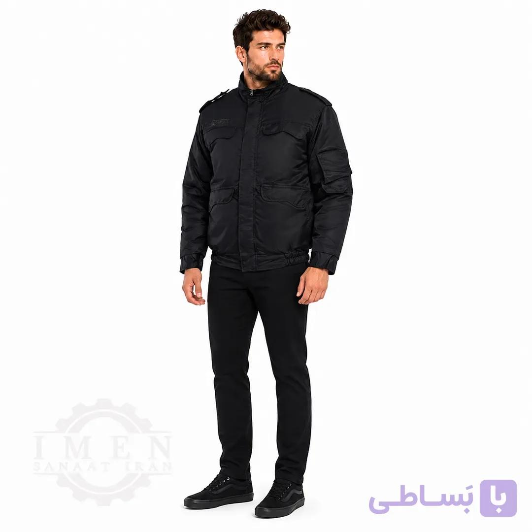 لباس کار اورکت پلیس زمستانی کد 409 — تصویر 1