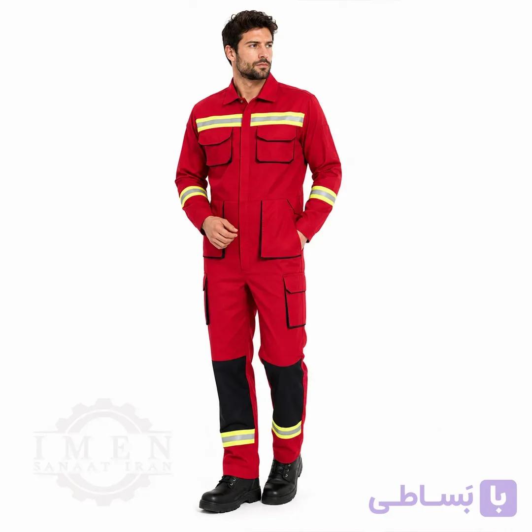 لباس کار بیلر اتش نشانی کد 411 — تصویر 1
