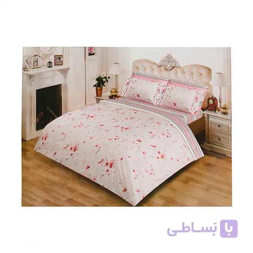 پارچه ملحفه ساتن ملرز طرح زیره ارکید orchid