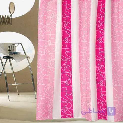 پرده حمام طرح honey circle سایز 200*240