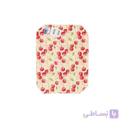 زیر بشقابی پارچه ای طرح گیلاس