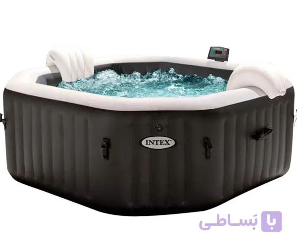 جکوزی بادی خانگی ۴ نفره اینتکس با پمپ — تصویر 1