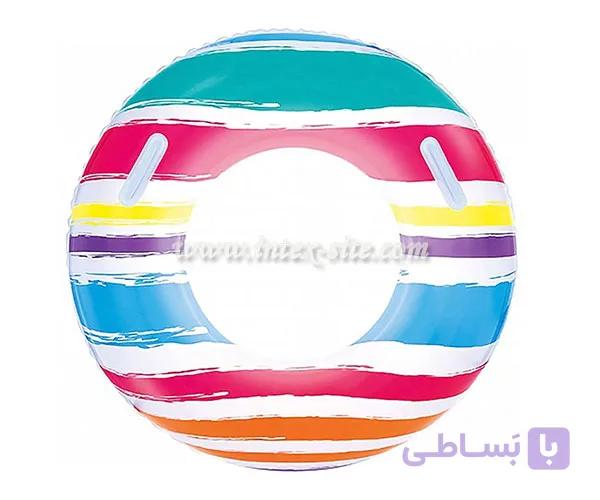 حلقه شنا بادی راه راه