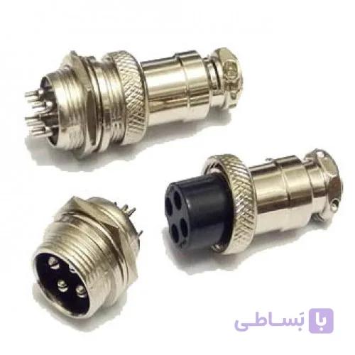کانکتور نظامی فلزیاب 4 پین