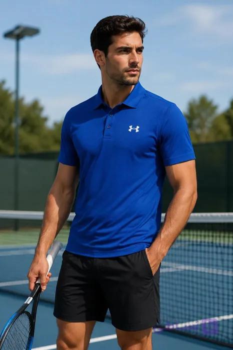 پولوشرت مردانه آندر آرمور (Under Armour) مدل HeatGear — تصویر 1
