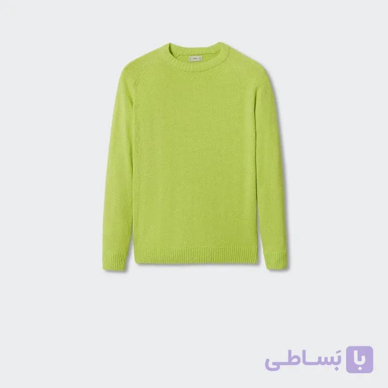 پلیور مردانه مانگو مدل Bouclé Knit Sweater — تصویر 1