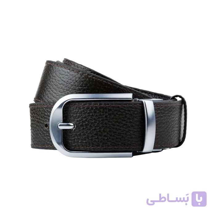 کمربند مردانه چرم گاوی طبیعی مدل ارگ 22 — تصویر 1