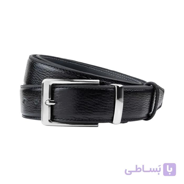 کمربند مردانه چرم گاوی طبیعی مدل ارگ 21 — تصویر 1