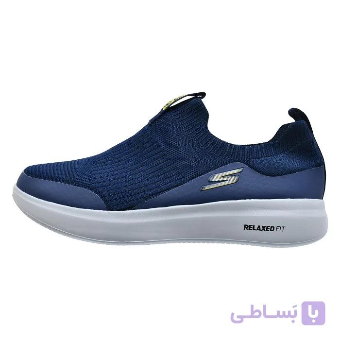 کفش پیاده روی مردانه اسکچرز مدل Relaxed FIT رنگ سرمه‌ای — تصویر 1
