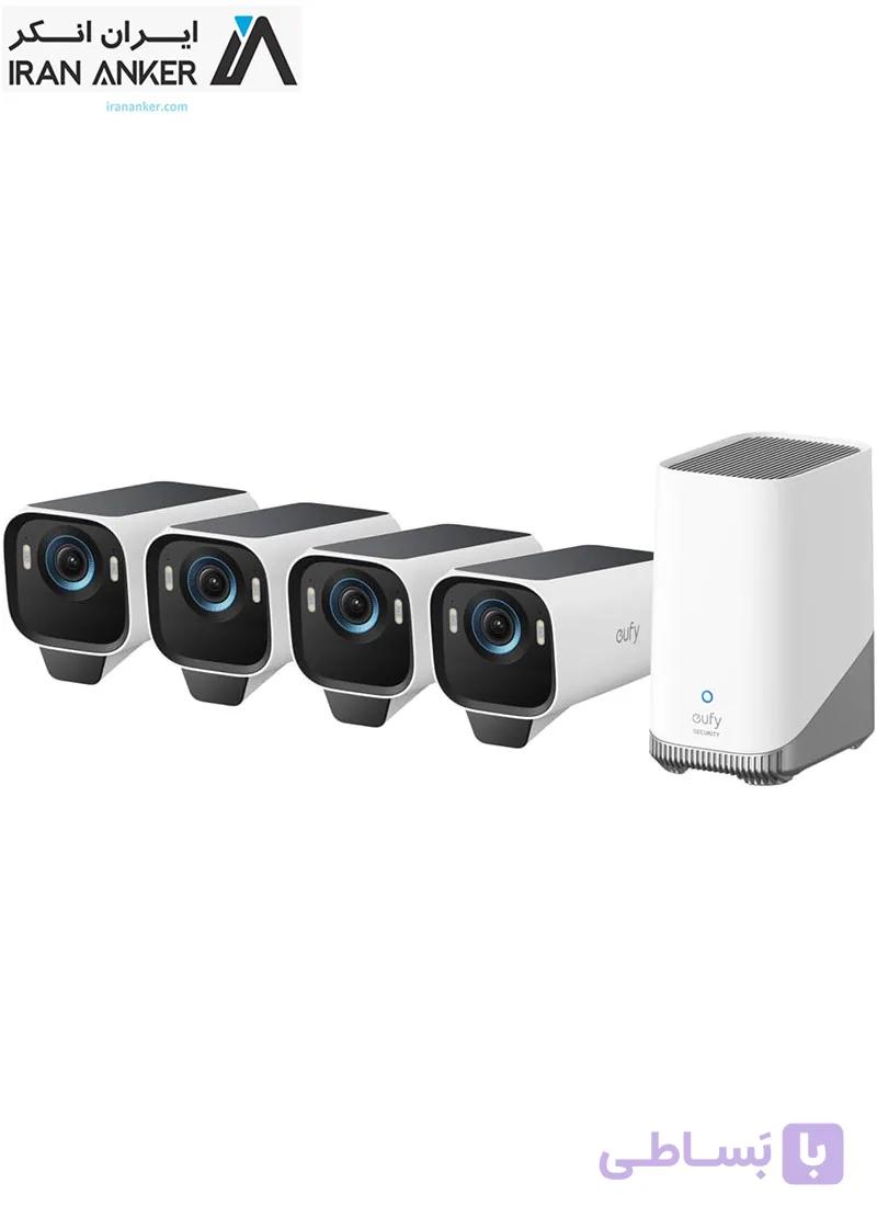 دوربین امنیتی انکر Anker EufyCam S3 Pro 4-Cam Kit مدل T8894 — تصویر 1