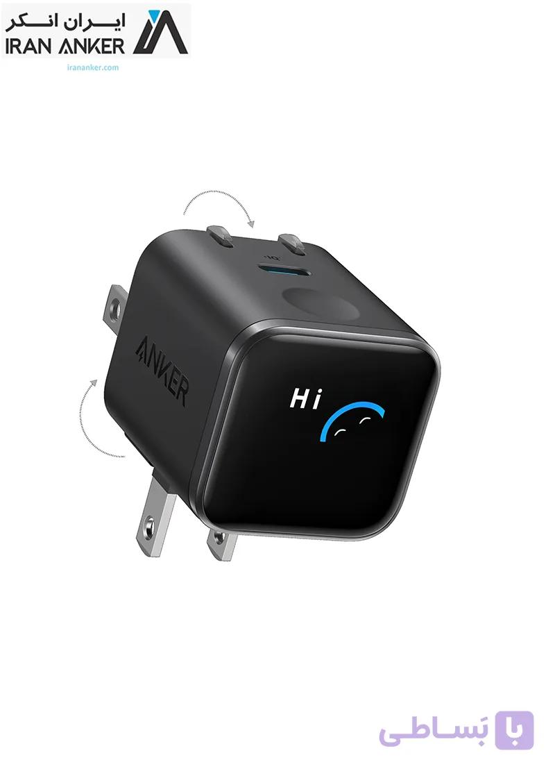شارژر 45 وات انکر Anker Nano Charger 45W Foldable 180° مدل A121D — تصویر 1