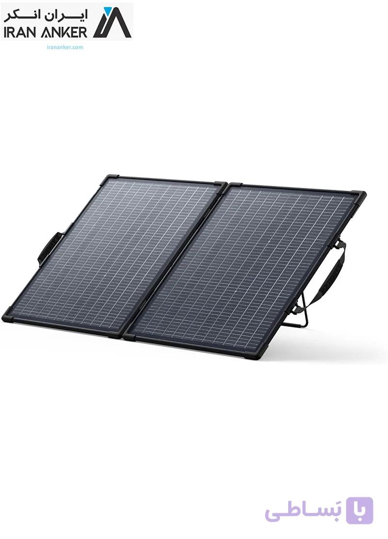 صفحه شارژ خورشیدی انکر Anker SOLIX PS100 Bifacial Dual Portable Solar Panel 100W مدل AS3100 — تصویر 1