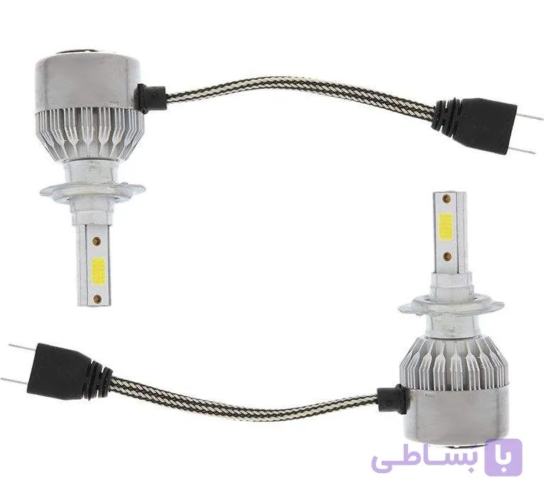 لامپ هدلایت خودرو مدل C6 H7 بسته دو عددی — تصویر 1