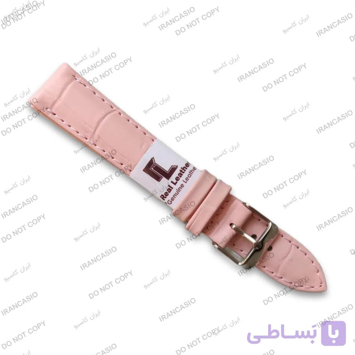 بند چرم صورتی خاص رئال سایز 18 — تصویر 1