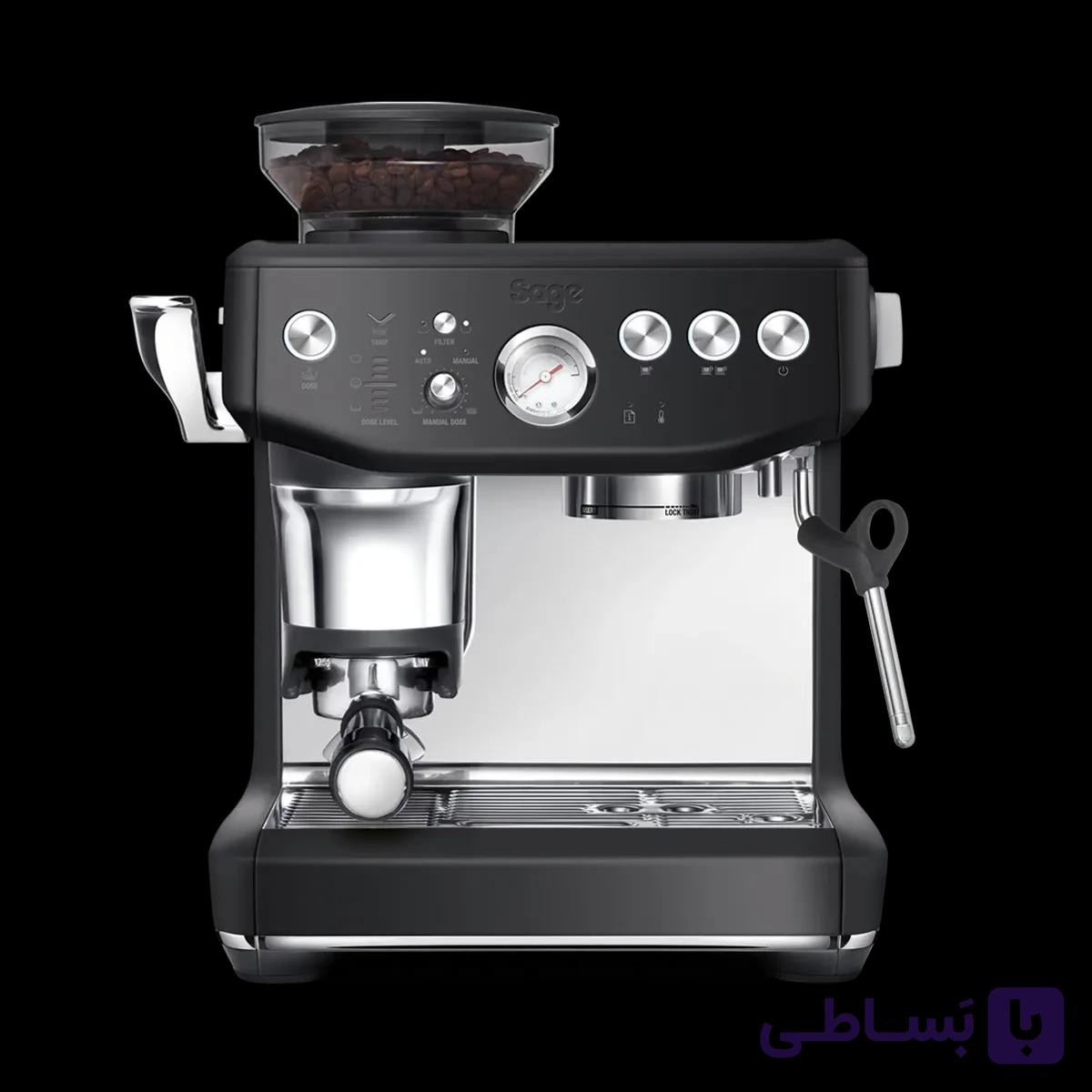 اسپرسو ساز سیج مدل SES876BSS مشکی — تصویر 1